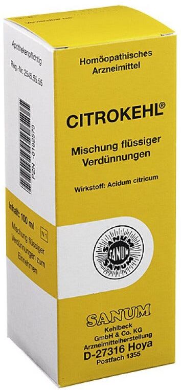 Sanum-Kehlbeck Citrokehl 100Ml Gtt Sanum