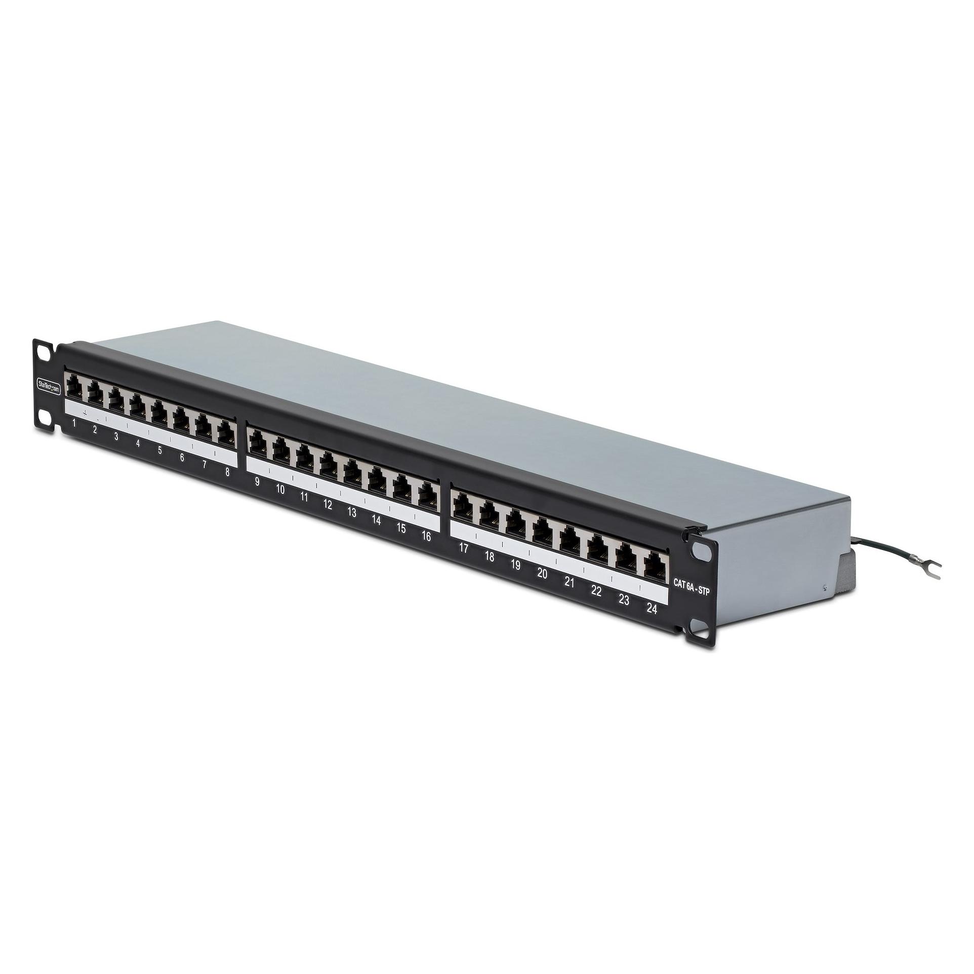 StarTech 24 Port Patch Panel (C6APANELSTP241UPD)