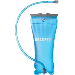 Salomon Trinkblase Soft Reservoir 2l U, Trinkreservoir für Wandern mit 2 Liter Volumen und hoher Durchflussrate - blau / ONE SIZE