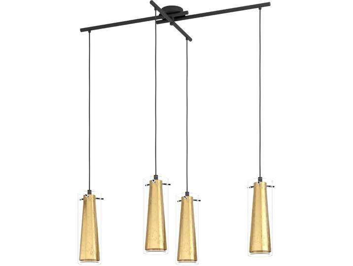 Pendellampe Pinto Gold Schwarz B 36 cm