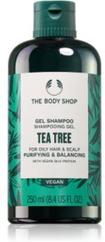 The Body Shop Tea Tree Shampoo champô de limpeza para cabelo oleoso 250 ml. Tea Tree Shampoo