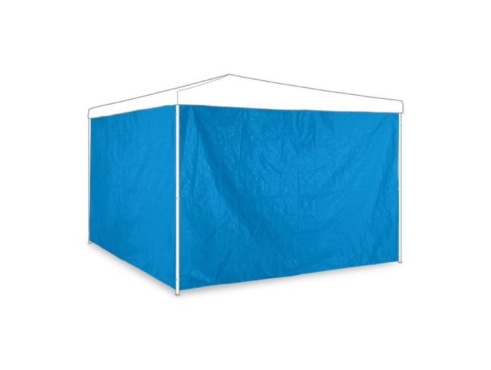 Relaxdays Blaue Pavillon Seitenteile 2er Set