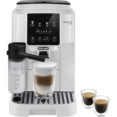 DE'LONGHI Kaffeevollautomat "Magnifica Start ECAM 220.61.W weiß", weiß, B:24cm H:35cm T:44cm, Kaffeevollautomaten, 250g-Bohnenbehälter + Behälter für Filterkaffee, autom. Reinigung, Kaffeevollautomat