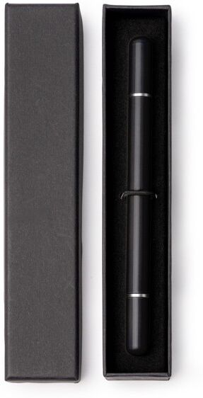 Duo stylo et crayon infini personnalisé en métal Talbot noir TAILLE UNIQUE ADULTE