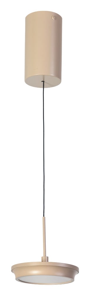 Moderne Desiree Led Pendel ETH in Bruin en Beige van Aluminium