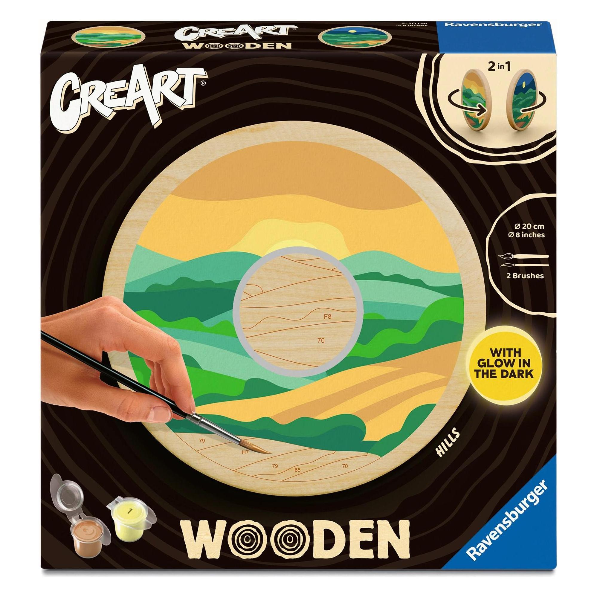 Ravensburger CreArt Wooden - Hügel (25925)