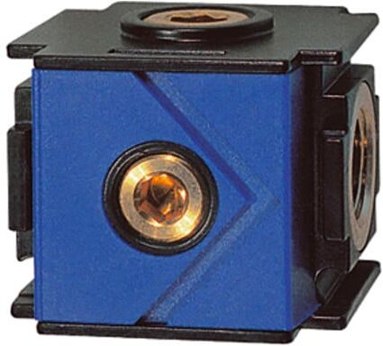 Riegler Collecteur »variobloc«, BG 2, G 1/2, avec 4 sorties (VV 24)