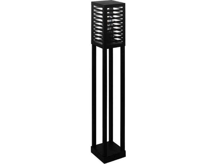 EGLO Alamonte 3, Bodenbeleuchtung für den Außenbereich, Schwarz, Aluminium, Stahl, IP44, III, E27
