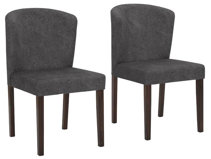 Esszimmerstuhl GOODPRODUCT Prato , braun (braun, schwarz), B:50cm H:83cm T:64cm, Kunstleder, Polyurethan, Stühle, Esszimmerstuhl