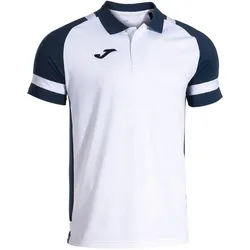 JOMA Lider Poloshirt 203 - weiß/marineblau M