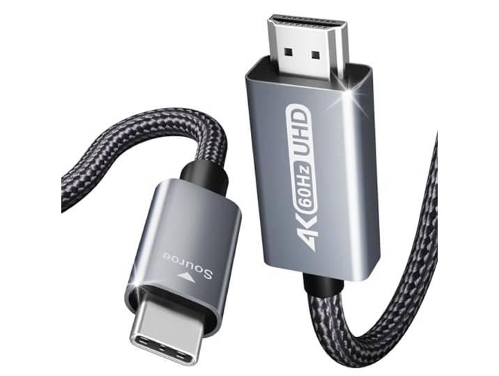 BENFEI USB C naar HDMI-kabel 4K@60Hz 1,8M Thunderbolt 3 naar HDMI-kabel