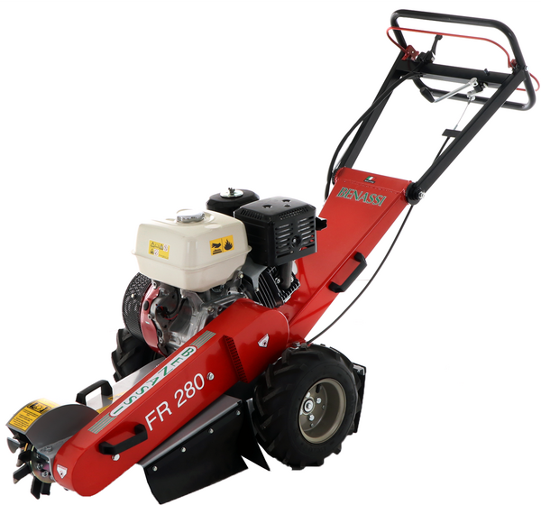 Benassi FR280 - Baumstumpffräse - Honda-Motor GX390 - Schneidegerät mit 12 Hämmern