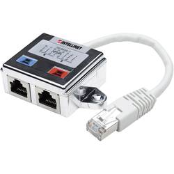 Intellinet RJ45 Netzwerk Adapter CAT 5 [1x RJ45-Stecker - 2x RJ45-Buchse] 0 mm Silber, Weiß 504195