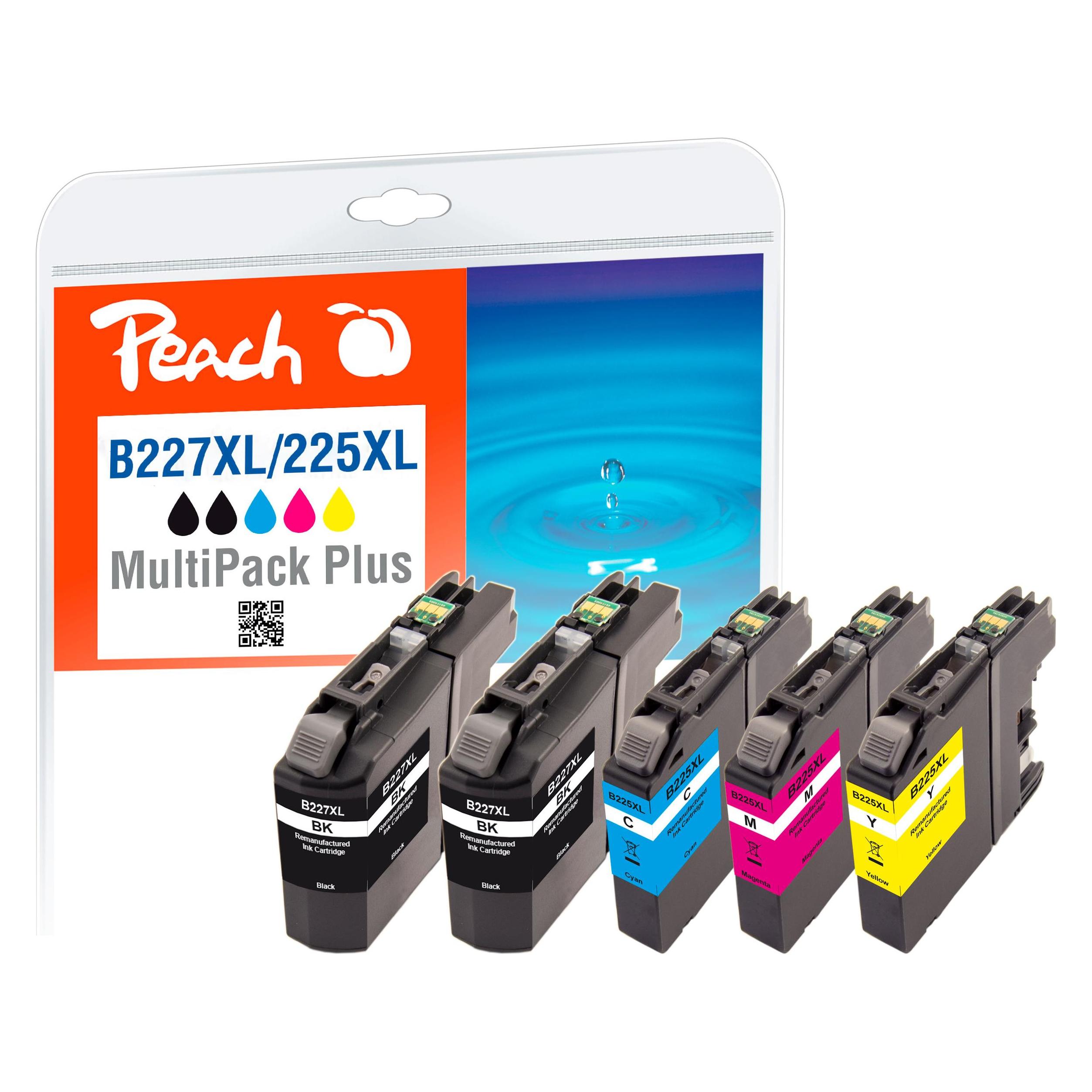 Peach LC-227XL/ LC225XL (BK, C, M, Y) (PI500-141)
