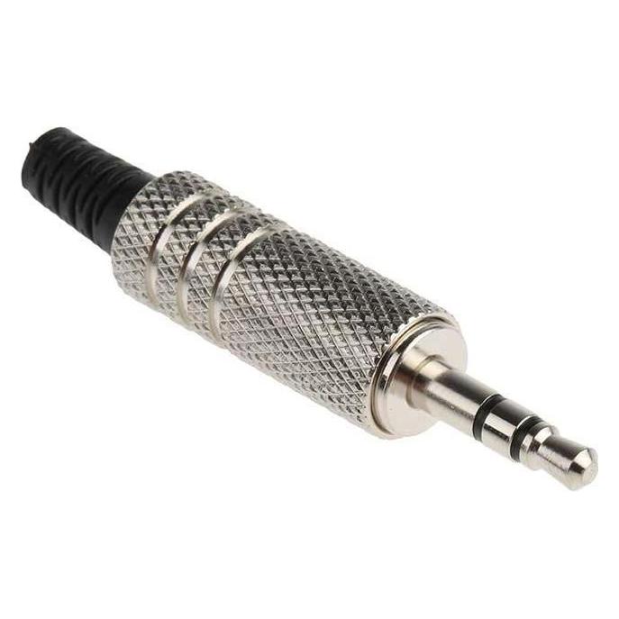 RS PRO Klinken-Stecker 3,5 mm Gerade Stereo Kabelmontage (392649)