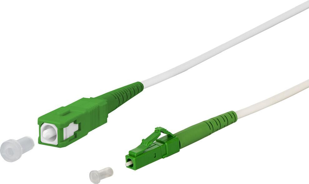 METZ CONNECT OpDAT patchkabel SC-S APC/LC-S APC OS2, 1 meter