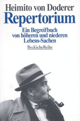 Doderer, Heimito von - Repertorium: Ein Begreifbuch von höheren und niederen Lebens-Sachen - Preis vom 11.10.2026 03:10:56 h
