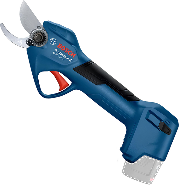 Bosch Professional GGP12V-25 - Akku-Gartenschere - Schnittdurchmesser max. 25 mm - OHNE AKKU UND LADEGERÄT