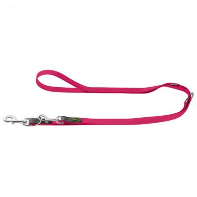 Hunter - Adjustable Leash Convenience - Hundeleine Gr Länge max. 200 cm - Breite 2,0 cm raspberry