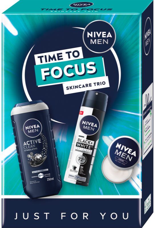 NIVEA MEN Time to Focus gift set M