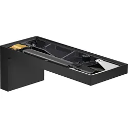 hansgrohe AXOR MyEdition Wanneneinlauf, ohne Platte, 47412670, Farbe: Mattschwarz