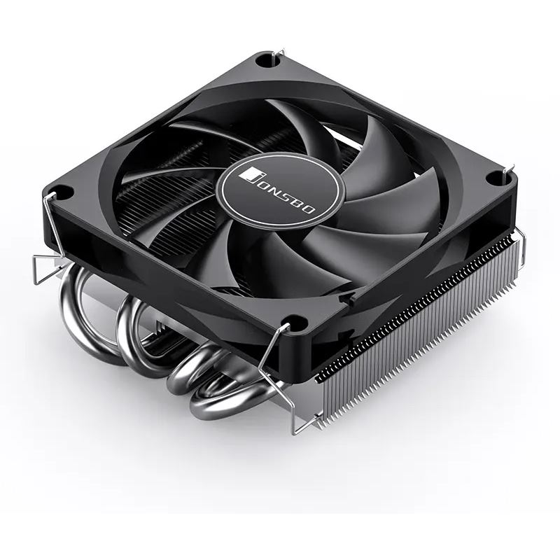 Jonsbo HP-400S CPU-Kühler, Top Blower, low Profile, 40mm Höhe - 90mm, schwarz