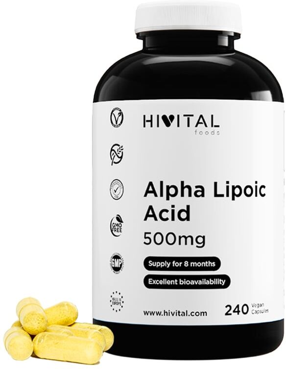 Hivital Foods Ácido Alfa Lipoico 500 mg 240 VCaps