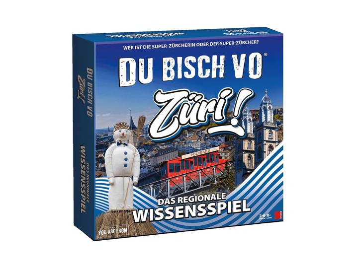 You are from® Wissensspiel DU BISCH VO - Züri