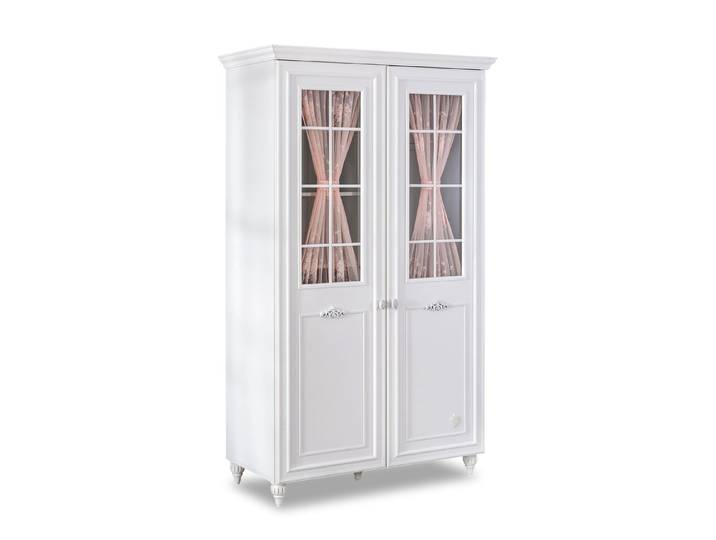 Möbel-Zeit Kleiderschrank ROMANTICA mit Fenstertüren