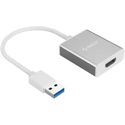 Orico UTH USB-A 3.0 auf HDMI Adapter Full HD 1080p Silber