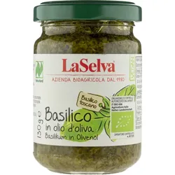 LaSelva Basilikum in Olivenöl bio