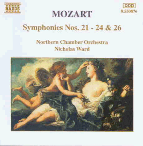 Nicholas Ward - Mozart Sinfonien 21 bis 24 und 26 Ward - Preis vom 09.10.2026 07:28:09 h