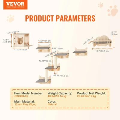 Uplifted Finds SucceBuy Wall Mounted Cat Shelves, Perches, And Heavy Duty Floating Hammock Systems 5 Sets
