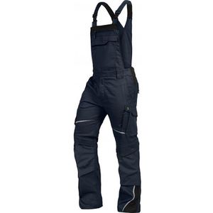 Leibwächter Arbeitshose Flex-Line Herren, Latzhose, marine-schwarz, Größe 62