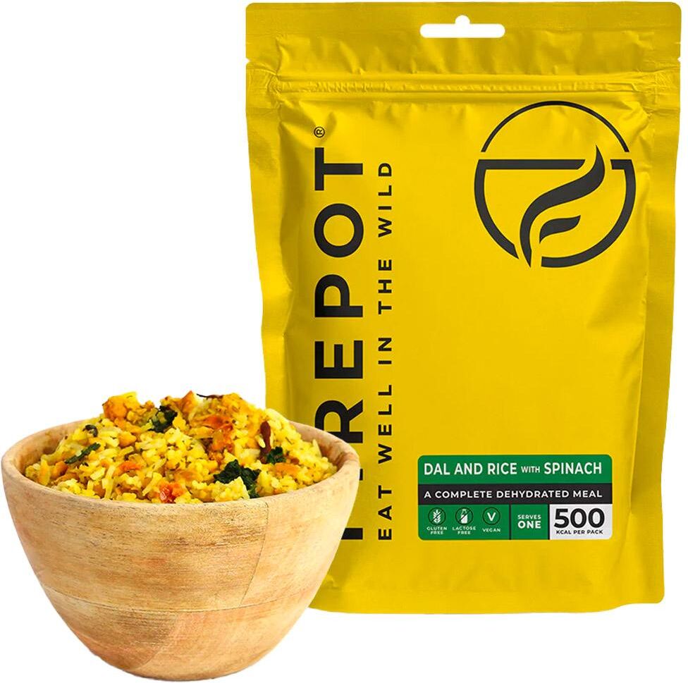 Firepot  - Dahl & Riz Aux Epinards 135 g. - Repas Lyophilisé