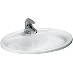 LAUFEN Einbauwaschtisch von oben LAUFEN Pro B 560x440, weiß, 81395.1, 8139510001041 H8139510001041