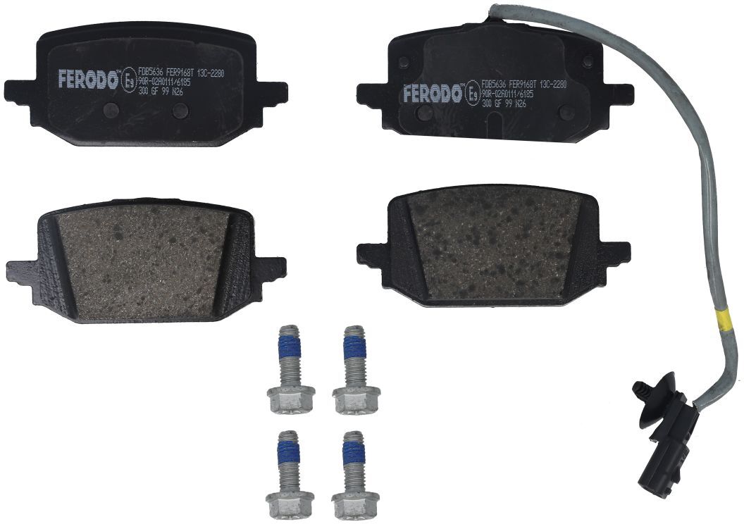 Bremsbelagsatz, Scheibenbremse PREMIER ECO FRICTION FERODO FDB5636