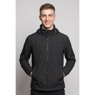 Regenjacke SCHÖFFEL "Jacket Style Bohorok MNS", Herren, Gr. 58, schwarz, Obermaterial: 100% Polyester, Jacken Regenjacke, für Trekking und Wandern, wasserdicht mit 10.000 mm Wassersäule