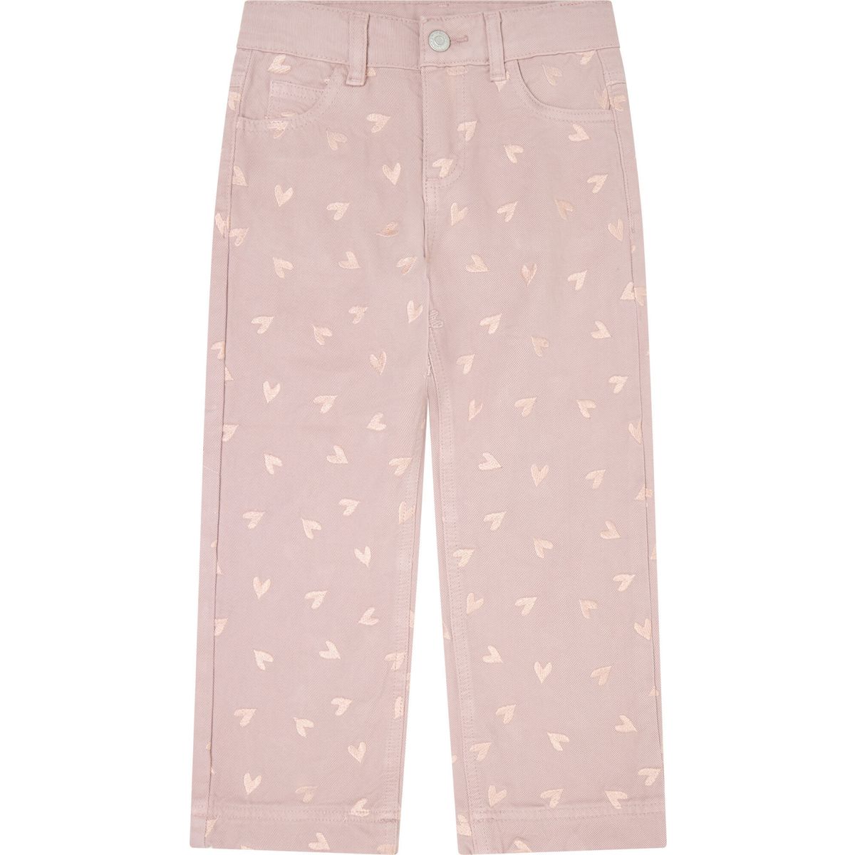 Minymo Pants Twill w. Emb fawn (6510) 86 124448-6510-86