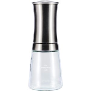 Kyocera Gewürzmühle CM-30 SS, Höhe 16 cm, Edelstahl/Glas, silber, Keramikmahlwerk