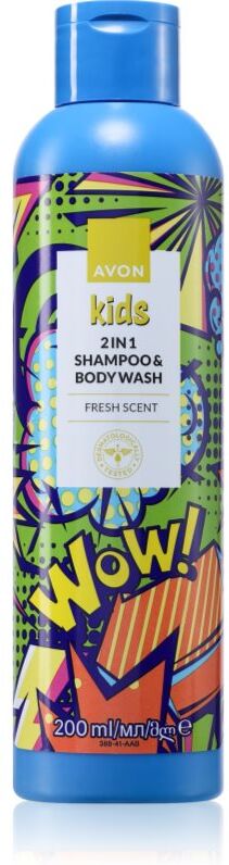 Avon Kids Fresh 2-in-1 shampoo and shower gel 200 ml