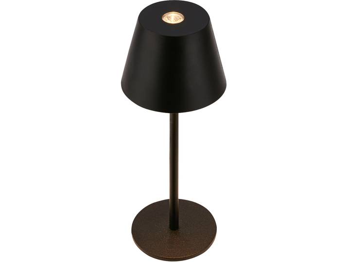 BRILONER LEUCHTEN LED Außen-Tischleuchte KIKI NANO 7653015 , schwarz (matt, schwarz), Leuchten, LED Außen-Tischleuchte