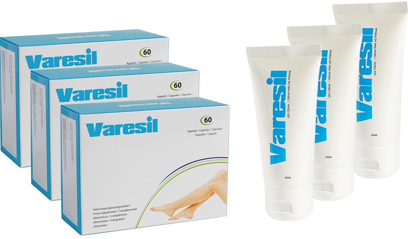 Varesil Crema 3x100 ml + Pills 3x60 caps