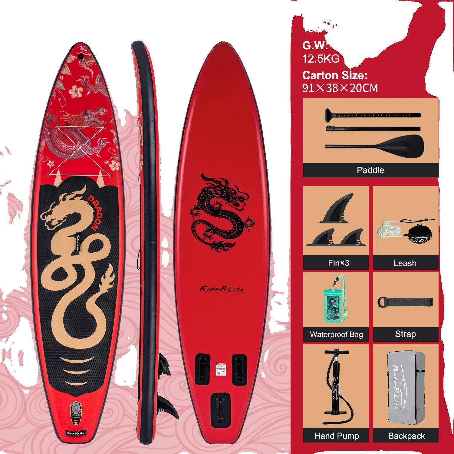 Aufblasbares Paddleboard, langlebiges Material, ideal für Wasseraktivitäten, SUPFR17S