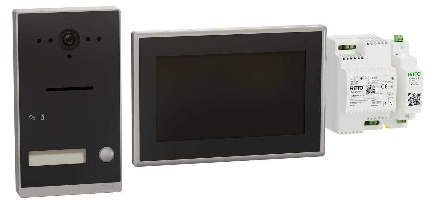 Ritto Listo Video RGE2092150 TwinBus IP Set voor eengezinswoningen