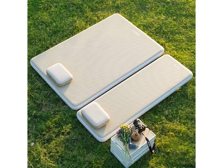 Lohascamping Camping matelas pneumatique Compact pliant lit de couchage tente tapis 1-2 personnes tapis gonflable 10 cm épaissir tapis de couchage