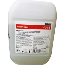Incidin Liquid | Schnelldesinfektion für Flächen | 5 l