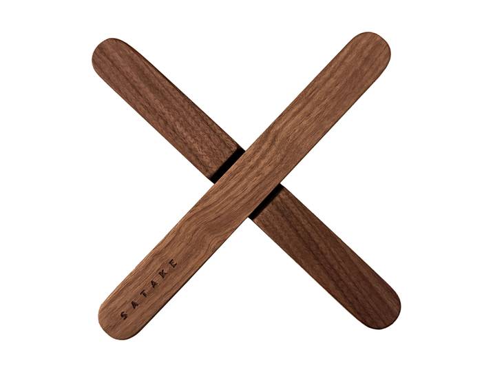 Satake Dessous de plat magnétique Satake Noyer