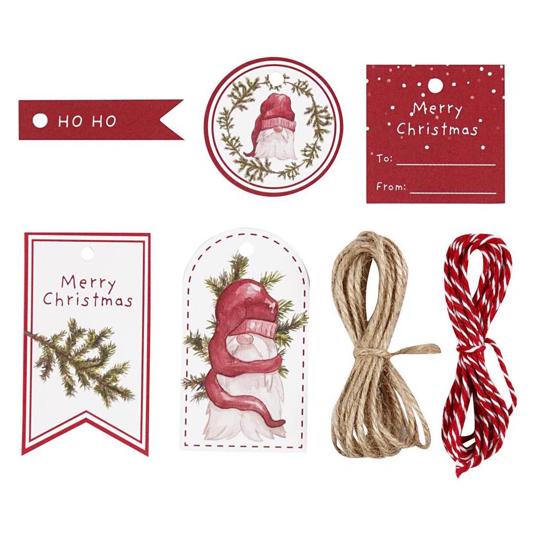 Creativ Company Geschenkanhänger Santa (25x) (280631)