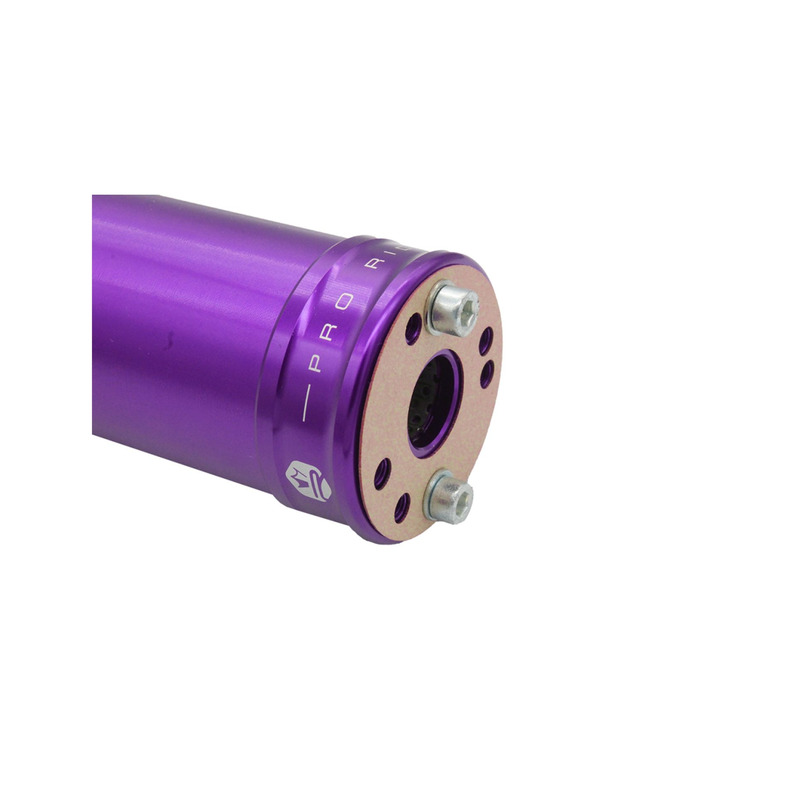 Silencieux d'échappement alu full violet KRM Pro Ride 50-70cc